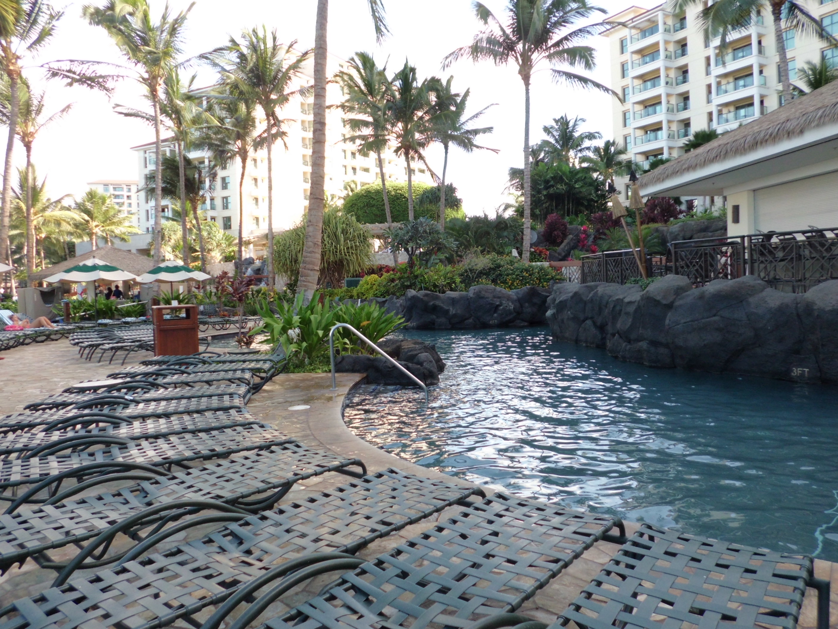 Marriott Vacation Club Ko Olina Slide Pool Chaise